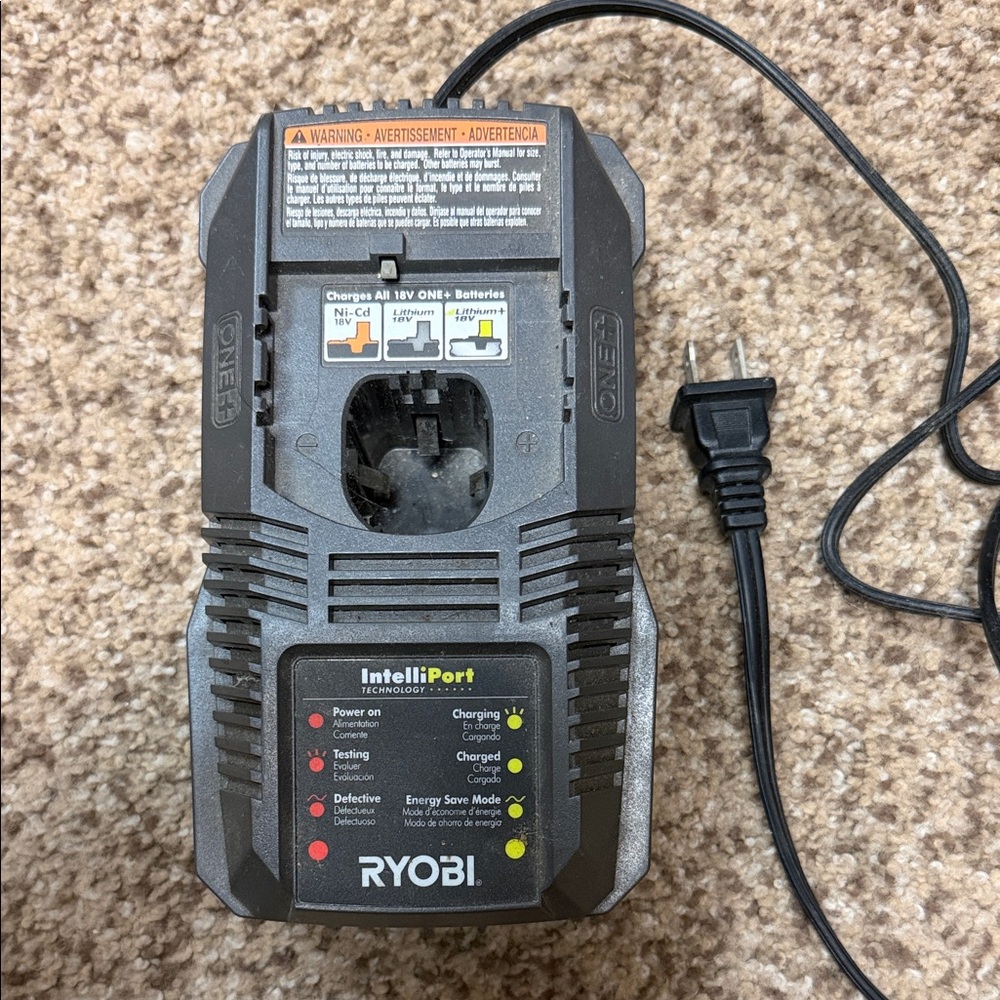Ryobi IntelliPort Battery Charger